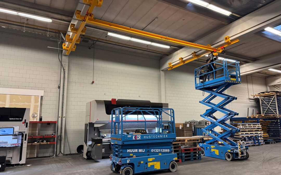 Werk waar we trots op zijn! Maatwerk onderhangkraan.